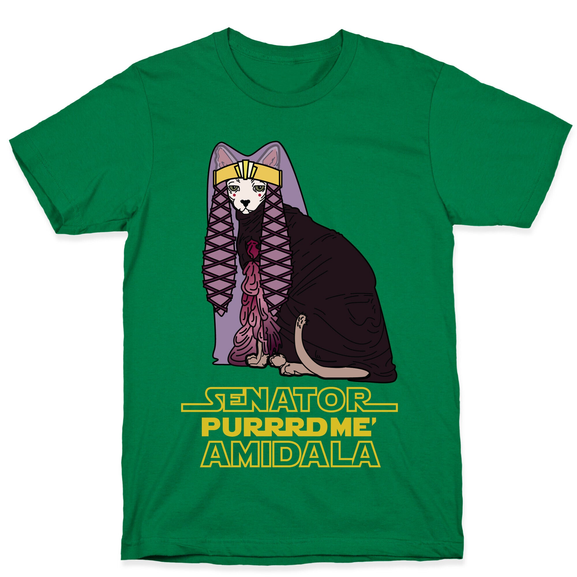 Senator Purrrdme Amidala T-Shirt